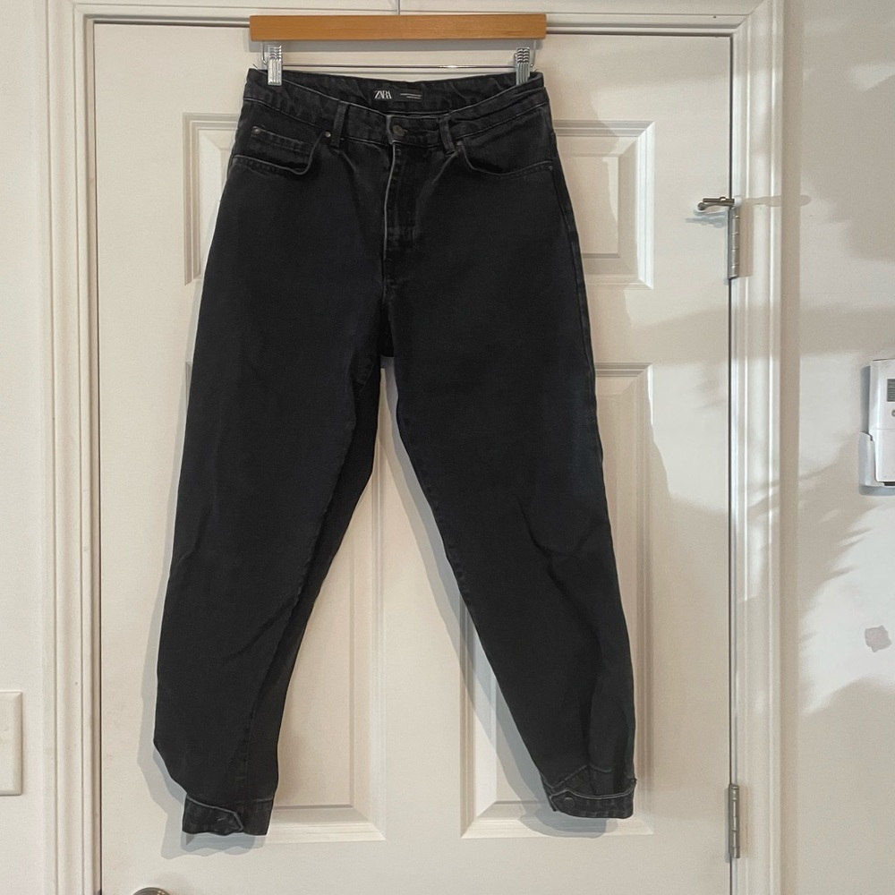 Zara high waist baggy 90s boyfriend denim